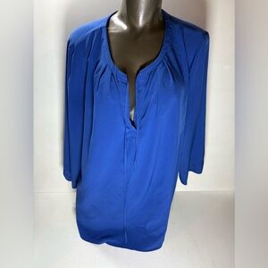 RW&CO. Royal Blue Women's Blouse